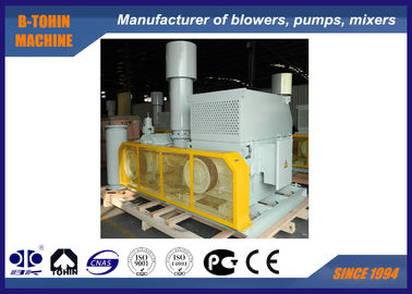 Ventilatore a lobi rotanti Roots da 220KW, ventilatore ad alta pressione da 6000m3/ora 100KPA