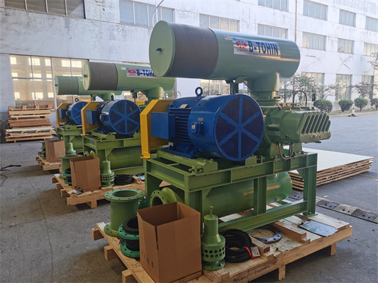 850-2000 Rpm Army Green 3 Lobe Blower per la protezione dell'ambiente