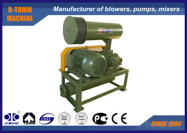4.89-17.86m3/Min 100mm Port dia. Rotativo 10KPA - 50 KPA Tri Lobe Roots Blower Aeratore affidabile