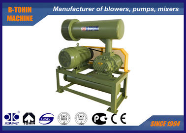 4.89-17.86m3/Min 100mm Port dia. Rotativo 10KPA - 50 KPA Tri Lobe Roots Blower Aeratore affidabile