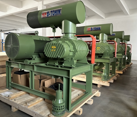 BK8016S Tre Lobo Rotary Blower Of Pipe Clearing Ozone Per Produrre Clienti Necessità
