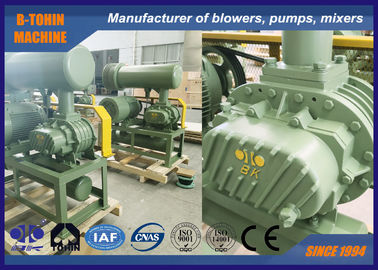 7,38 ventilatore delle radici del lobo di M3/Min Positive Displacement Cast Iron tre