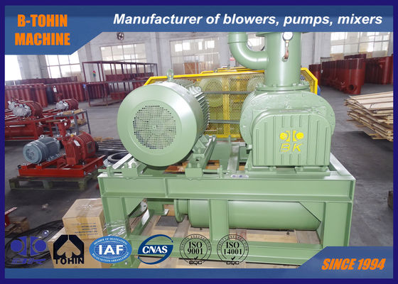 Pompa soffiante Roots da 8" per aria a pressione negativa 41.09 m3/min -70KPA 75KW