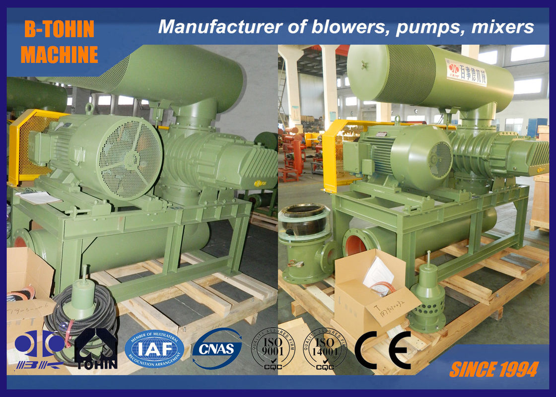 Bk9030S di alta potenza 132kW Soffiatore a tre radici per il trattamento delle acque reflue