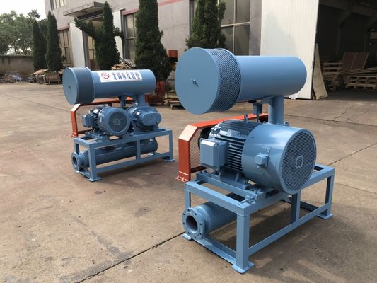 DN200 30-132KW 80KPA raffreddamento dell'aria consegna alimentare speciale Rotary Roots Style Blower